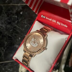 Hello Kitty RoseGold Ceramic Watch